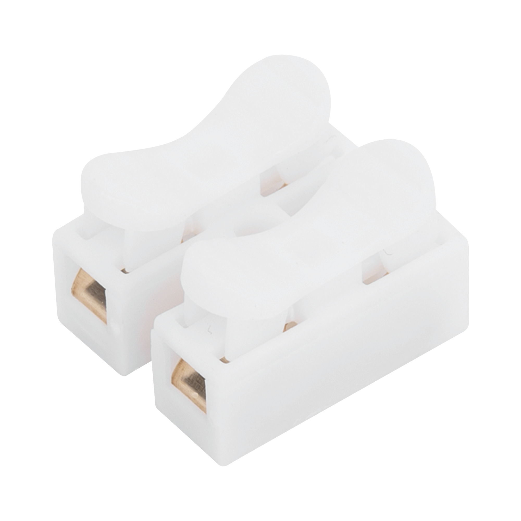 PCON2|Conector tipo PUSH de 2 Contactos / Para una Conexi??n R?ípida / Puentes de Cables